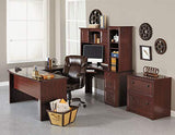 Realspace Broadstreet Executive U-shaped Office Desk - Hutch sold separately Realspace