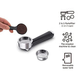 wirsh Espresso Machine,20 Bar Espresso Maker with Commercial Steamer for Latte and Cappuccino, Expresso Coffee Machine with 42 oz Removable Water Tank,Stainless Steel (Home Barista) wirsh