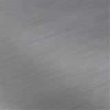 Pemberly Row Transitional Wood/Stainless Steel Kitchen Island in Gray/Chrome Pemberly Row