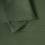 NTBAY Twin Comforter Set with Sheets, 5 Pieces Soft and Breathable Twin Bedding Set, Twin Bed in a Bag, Down Alternative Comforter Set Solid Color All Season, Kids Bedding Set, Olive Green NTBAY