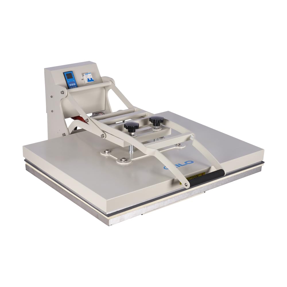 KEIKI 24x32 Inch Large Format Digital Manual Sublimation Heat Press Machine with Infrared Positioning, for T-Shirts, Heat Transfer Printing Machine for Home and Commercial, No Plug, 110V,4500W KEIKI