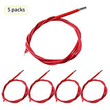 5 Pieces for 3D Printer 24V 40W Cartridge Heater 620 Ceramic Hot End for Models CR-10S Pro, Ender-3 Pro, Ender 3, Ender 3X, Prusa Mendel, Ender 3 V2, Anet E10... Creality Thermistors Temp Resistor SHIJUNHE