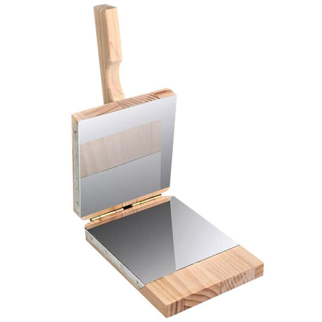 Yardwe Wooden Tortilla Press Mexican Tortillera Presser Dumpling Skin Maker Dough Presser Tool Yardwe