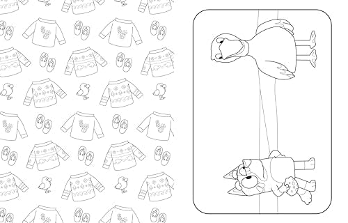 Bluey: At the Beach: A Coloring Book WoodArtSupply