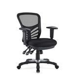 Modway EEI-757-BLK Articulate Ergonomic Mesh Office Chair in Black Modway