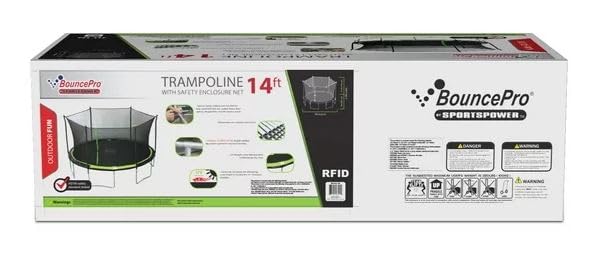 Bounce Pro 14' Round Trampoline Vertical Leg Extension (6A) Bounce Pro