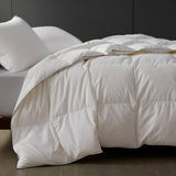 sleeprove Lightweight California King Down Comforter for Hot Sleepers &Summer, Luxury Noiseless Duvet Insert with 8 Loops, White 108x98 inches sleeprove