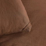 NTBAY Twin Comforter Set with Sheets, 5 Pieces Soft and Breathable Twin Bedding Set, Twin Bed in a Bag, Down Alternative Comforter Set Solid Color All Season, Kids Bedding Set, Brown NTBAY