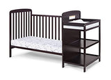 Suite Bebe Ramsey 3 in 1 Convertible Crib and Changer in an Espresso Finish Suite Bebe
