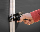 Palram - Canopia Rubicon 8 Ft. x 20 Ft. Shed DIY Storage with Polycarbonate and Aluminum Shed, Organization, Low-Maintenance Outdoor, Garden, Backyard, Utility Building with Skylight(Gray) CANOPIA