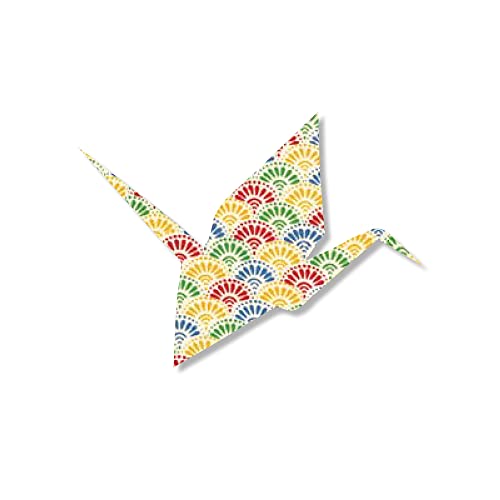 Origami Paper Washi Patterns 1,000 sheets 4" (10 cm): Tuttle Origami Paper: Double-Sided Origami Sheets Printed with 12 Different Designs (Instructions for Origami Crane Included) WoodArtSupply