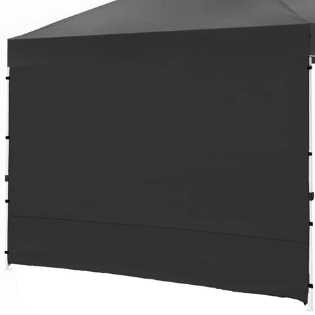 Canopy SunWall, 10x10ft Pop Up Canopy Sidewall for Instant Canopy Tent Gazebos, 1 Pack Sidewall Only Dark Senmortar