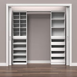 ClosetMaid Modular Storage Shelf Unit with 3 Shelves, White ClosetMaid
