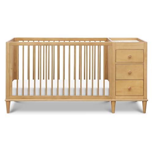 DaVinci Marley 3-in-1 Crib and Changer Combo in Honey DaVinci