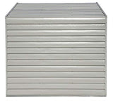 Arrow YS47-A Compact Galvanized Steel Storage Shed with Pent Roof, 4' x 7' Arrow Shed