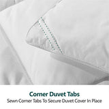Cozynight Soft Comforter Full Size Duvet Insert-Lightweight Down Alternative Comforter with Corner Tabs- Breathable Machine Washable Diamond Stitching (White,82"x86") Cozynight