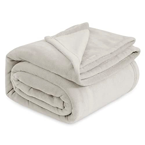 Bedsure GentleSoft Twin XL Fleece Blanket Dorm Bedding - Lightweight Soft Cozy Blankets for Bed, Sofa, Couch, Travel, Camping, Linen, 66"x90" Bedsure