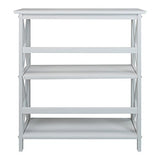 Casual Home 3-Shelf Montego Bookcase, White Casual Home