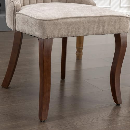 SoarFlash Kitchen Table and Chairs for 4, 47" Dining Table Set for 4 with Velvet Upholstered Chairs, 5 Piece Round Kitchen Table Set, Dining Room Table Set for Small Space, Apartment SoarFlash