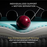 Beautyrest Black Series Four Apex Top Plush 16" King Hybrid Mattress, Cooling Tech, Contouring Comfort, Individualized Support, CertiPUR-US, 100-Night Sleep Trial, 10-Year Limited Warranty Beautyrest