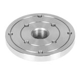 BestParts 4 Inch 1-1/4 Inch x 8TPI Threaded Steel FacePlate with Locking Set Screw,Fit for Wood Lathe Turning Reversing Lather BestParts