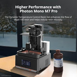 ANYCUBIC Rigid High-Temp Resistant 3D Printer Resin, Extra Toughness & Rigidity, Wide Compatibility for LCD Resin 3D Printers, Applicable for Industrial Parts & Jewelry Prints (Black, 1kg) ANYCUBIC