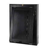 YUSING Wall Mounted Table, Fold Out Convertible Desk Multi-Function Computer Desk Writing Desk Home Office Wood Wall Floating Desk with Large Storage Area YU YUSING