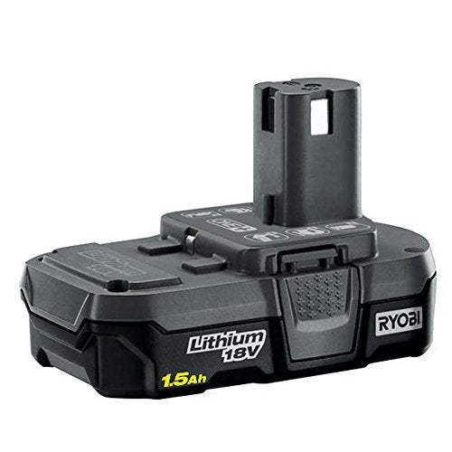 Ryobi 18-Volt ONE+ 1.5Ah Compact Lithium-Ion Battery - WoodArtSupply