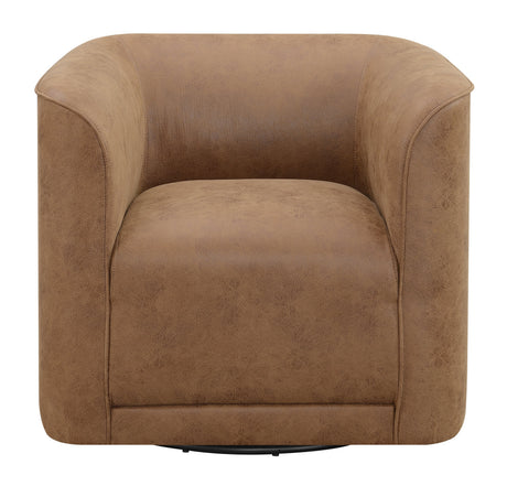 Brown Swivel Accent Chair HouseOfZazla