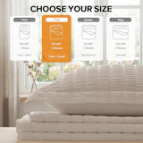 Cozyide Linen Duvet Cover Full Size, 3 Pieces Bedding Duvet Covers, Soft Breathable Seersucker Duvet Cover Set with Zipper Closure and Corner Ties (1 Duvet Cover 80"x90" + 2 Pillow Shams 20"x26") Cozyide