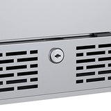 Avallon AFR242SSODRH 24 Inch Wide 5.66 Cu. Ft. Built-In Compact Outdoor Refrigerator with Right Hinge Avallon