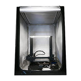 3D Printer Enclosure with 3-Layers Filter Adjustable Speed Ventilation Fan Fireproof Constant Temperature Dustproof Tent Cover Compatible with Ender 3 V2/ Pro/Ender 3 S1 / Ender 3 V2 Neo/Ender 5 S1 DORUNDEA