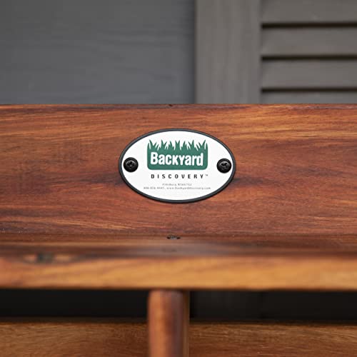 Backyard Discovery Table Serving Bar-Acacia Wood Potting Bench, Brown Backyard Discovery