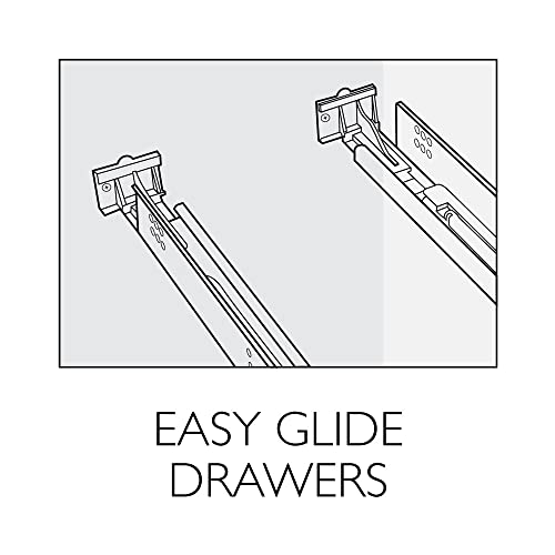 Design House Wyndham 24 Inch Bathroom Vanity, Ready to Assemble, Solid Wood, White, 597161 Design House