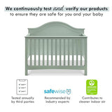 Carter's by DaVinci Nolan 4-in-1 Convertible Crib in Light Sage, Greenguard Gold Certified DaVinci