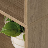 Sauder Beginnings Bookcase With Doors/ Book shelf, Summer Oak finish Sauder