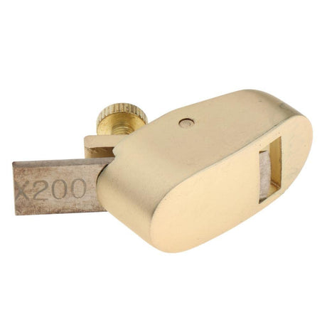 Wood Planer Hand Tool, Thumb Plane for Woodworking, Surface Smoothing and Edge Trimming - Mini Golden S MagiDeal