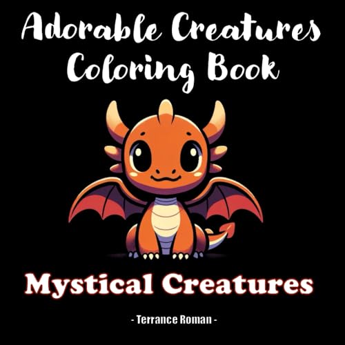 Adorable Creatures Coloring Book: Mystical Creatures WoodArtSupply
