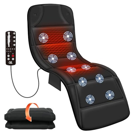CILI Full Body Massage Mat with Heat, Vibration Back Massage Pad, Full Body Massager for Bed Chair Sofa, Massage Mattress Pad CILI