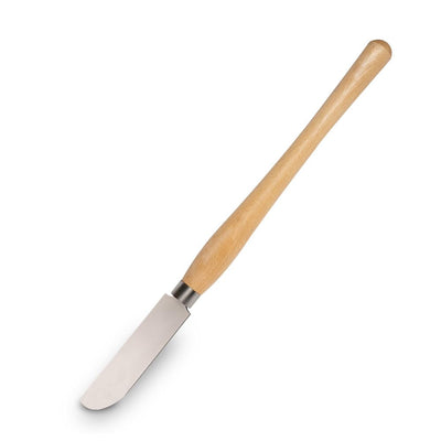 Phukimlong professional 1.5 Inch Shear Scraper with M2 HSS Cryogenic Treated Blade, HRC63-65, and Ergonomic Beechwood Handle - Wood Lathe Tools(38mm)…