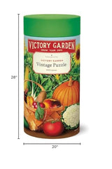 Cavallini Vintage Victory Garden Vegetable Garden Jigsaw Puzzle (1000-Piece) Cavallini