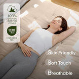 ZonLi Japanese Floor Futon Mattress 4" Thicken Tatami Mat Sleeping Pad 100% High Density Foam Foldable Dormitory Pad Tatami Mattress,for Floor Lounger Adult Pillow Bed Queen Size ZonLi