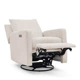 babyGap Harlowe Power Recliner with USB-A and Type-C Ports by Delta Children - Greenguard Gold Certified – Stain-Resistant Performance Fabric is Oeko-TEX Standard 100 Certified, Sand