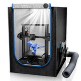 3D Printer Enclosure with Ventilation Kit, LED Light,Thermo-hygrometer,Fan Fume Extraction Kit,Dustproof Tent Constant Temperature Protective Cover For Creality Ender 3/Ender 3 Pro/Ender 3V2/Ender 3S1 UNIDO