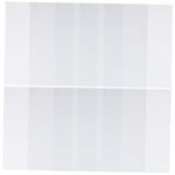 DOITOOL 10pcs Sheets Shrink Film Thermal Solder Shrinking Crafts for Small Covers Wraps Making Clear Shrink Wrap Heat Shrinkable Paper Craft Craft Marking Shrink Paper Pp DOITOOL