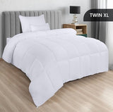 Utopia Bedding Comforters Twin XL Size, All Season Duvet Insert, Down Alternative Box Stitched Bed Comforter with Corner Tabs, Machine Washable (White) Utopia Bedding