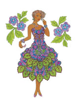 Creative Haven Enchanting Flower Fashions Coloring Book (Adult Coloring Books: Flowers & Plants) WoodArtSupply