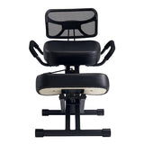 Master Massage Ergonomic Kneeling Chair with Back Support for Office -Posture Chair with Angled Seat and Backrest for Home and Office-Posture Correction Stool-Improve Your Posture Master Massage Equipment
