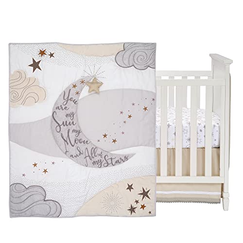 Lambs & Ivy Goodnight Moon 3-Piece Celestial Nursery Baby Crib Bedding Set Lambs & Ivy