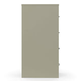 STAPLES Commercial 4-Drawer Vertical File Cabinet, Locking, Letter, Putty/Beige, 22-inch D (22336D) STAPLES